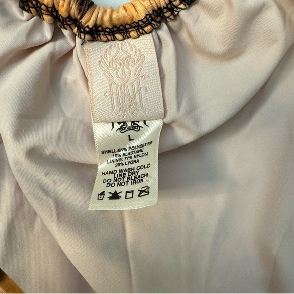 We Are HAH Never Worn Animal Print High Raise Ultra Cheeky Bikini Bottom Large - Picture 7 of 8